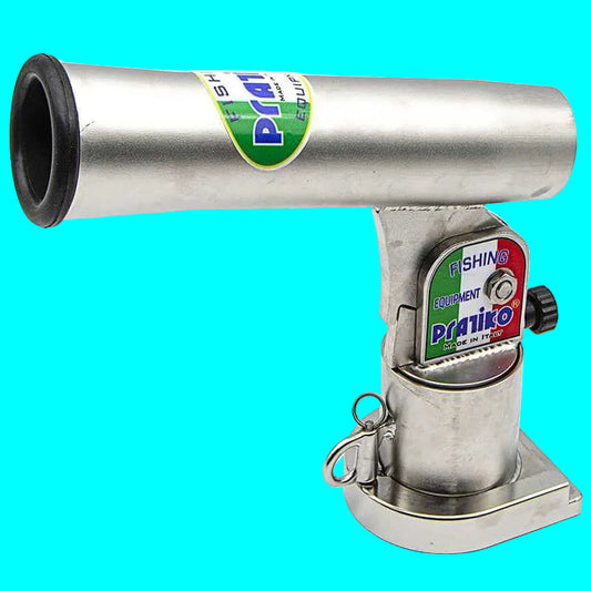 Porte-Canne Pratiko Inox et Carbone - Fabrication Italienne