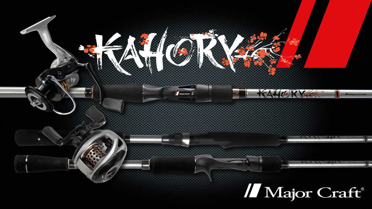 combo kahory spinning majorcraft lancer peche en