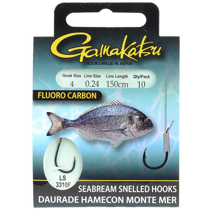 Bas de ligne GAMAKATSU Booklet Seabream FC 3310F
