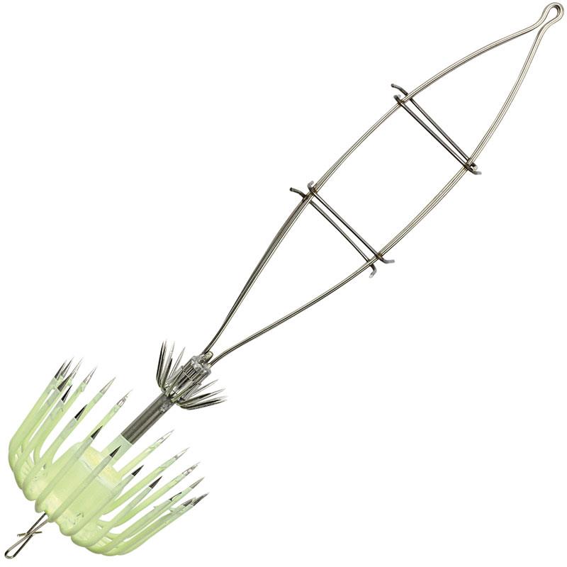 Turlutte "Cage Plombee" - Inox - Phospho -