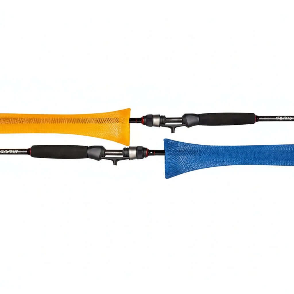Protége canne à pêche ROD GLOVE pour protection des cannes de pêche avec housses en nylon.