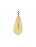 Plomb Poire Fluorescent avec Émerillon (made in Italy)