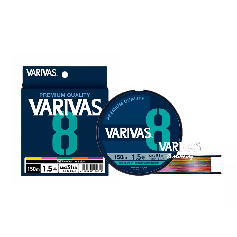 tresse-varivas-8-marking-300m pêche en mer