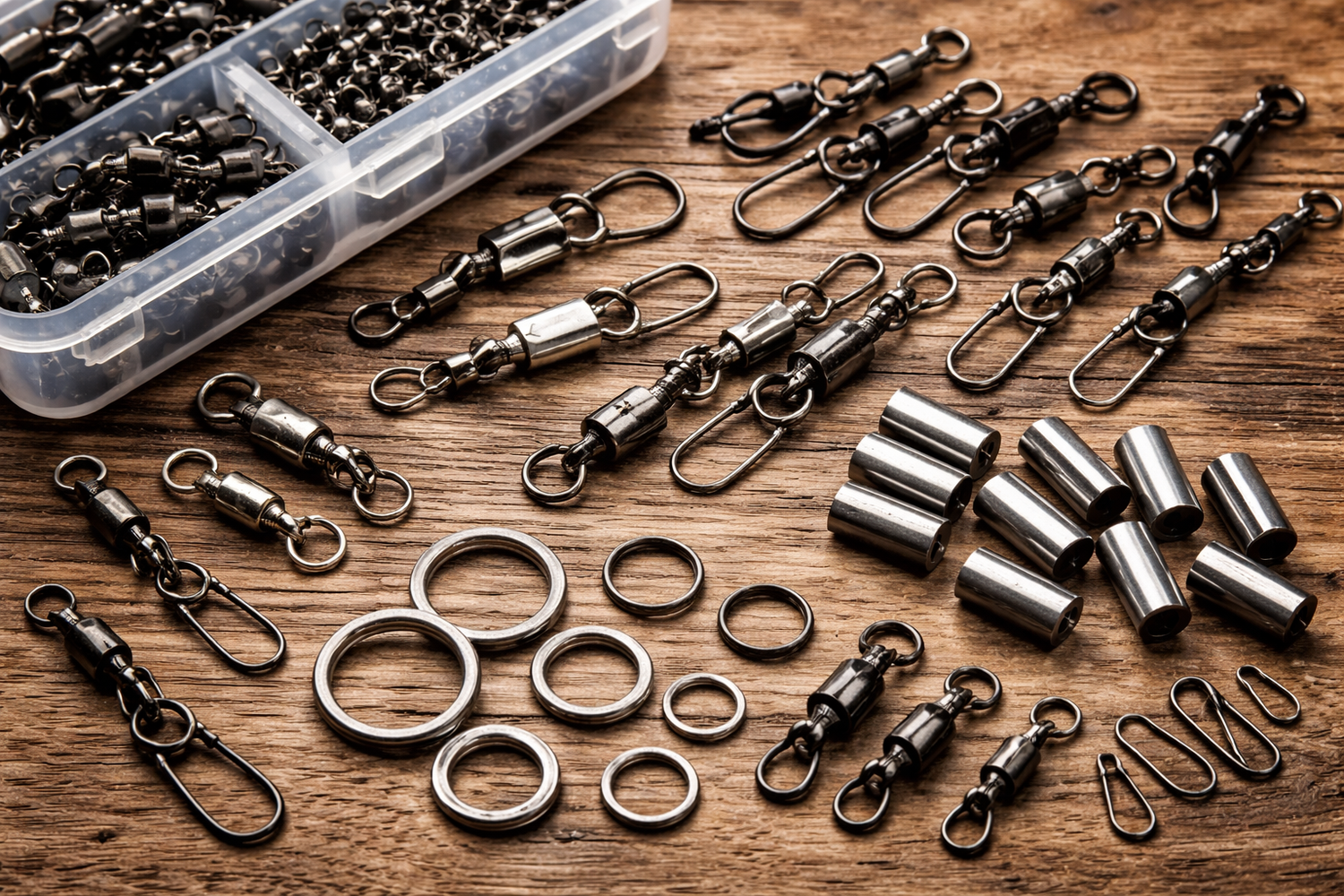 Émerillons et Agrafes