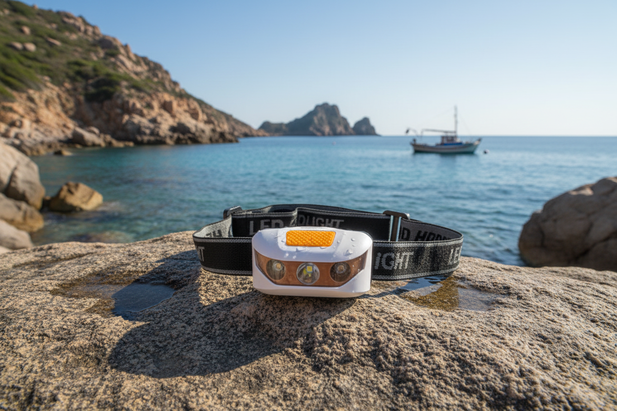 Lampe frontale pêche en mer RS Fishing Ajaccio 