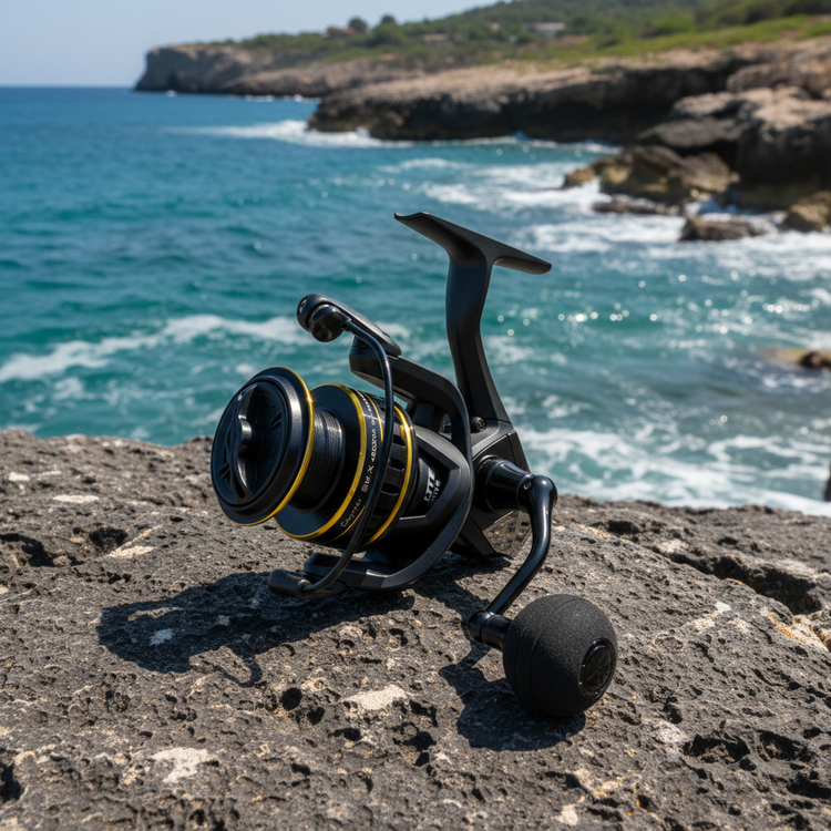 Moulint spinning pêche en mer RS Fishing Ajaccio 