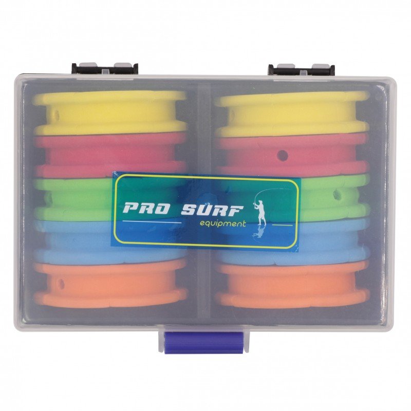 BOITE x10 PLIOIRS ROND EN MOUSSE - Ø 65 X 18 mm