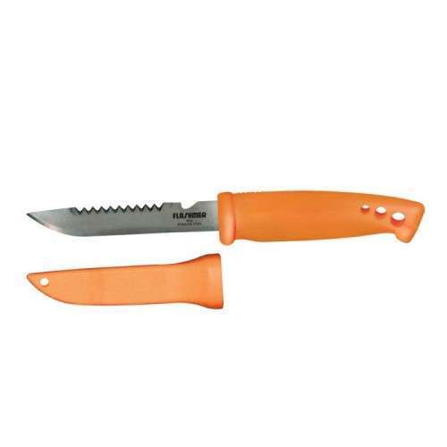 Couteau CS-10 Inox Flashmer - Lame 10cm Écailleur