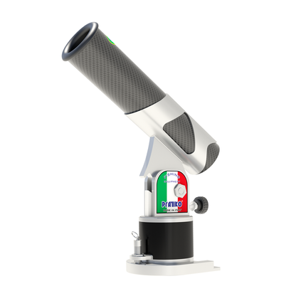 Porte-Canne Pratiko Inox et Carbone - Fabrication Italienne