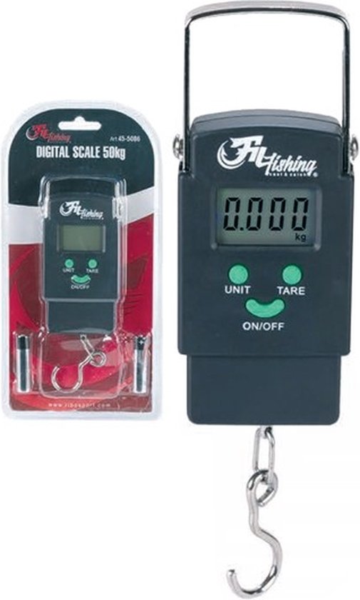 Balance à Poisson Numérique 50kg - Fil Fishing - Écran LCD