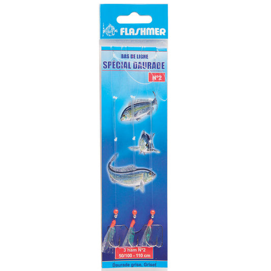 Bas De Ligne "Special Daurade" - 3 Ham.