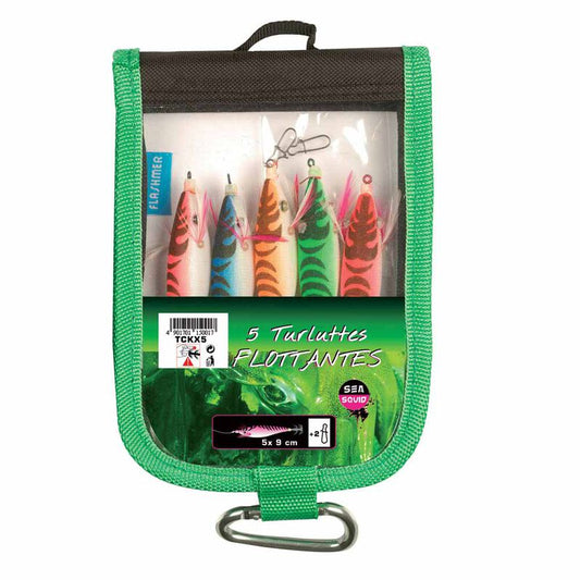 Trousse De 5X Turluttes Flottantes