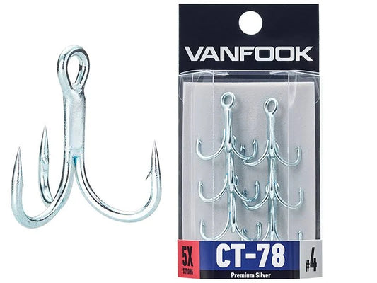 Hameçon CT-78 triples mer - VANFOOK