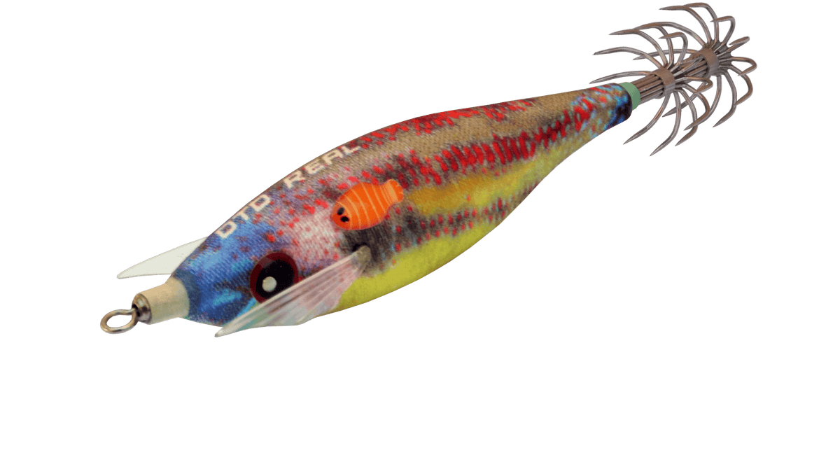 DTD REAL FISH 2026, leurre réaliste pour la pêche aux céphalopodes, matériel de pêche en mer, taille 2.0.