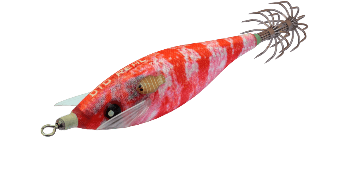 DTD REAL FISH 2026, turlutte de pêche en mer, imitation réaliste pour céphalopodes, taille pagro.