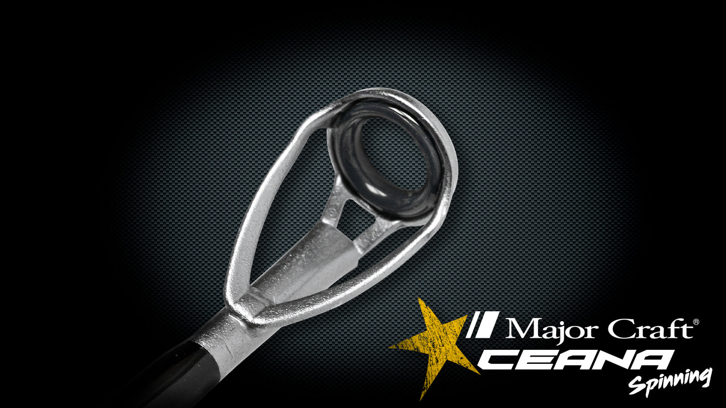 Canne Major Craft Ceana Spinning CNS-802H-jaune