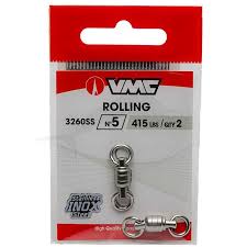 Rolling Inox FLASHMER & VMC 3260 - Émerillons à Roulement