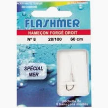 Poch. 10 Hamecons Montes "Mer" FLASHMER