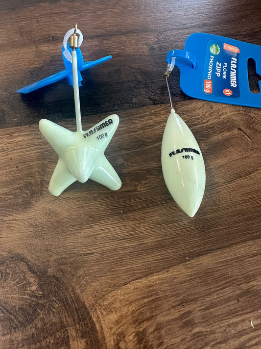 Plomb Fluo Flashmer – Etoile et Zipp Surfcasting
