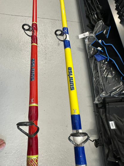Canne Sunrise Top Shot Trolling  – Traîne Lente et thon broumé -  Premium Corse