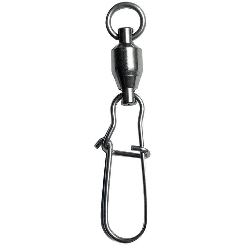 AGRAFES VMC 3130 Ball Bearing Duo - émerillon robuste pour pêche en mer, charge de 18 à 40 kg, pratique pour changer de leurre.