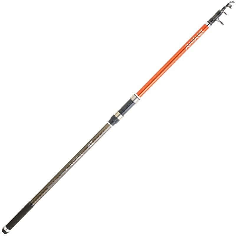 Canne Shorecast Surf 420 150 T - DAIWA, canne téléscopique pour la pêche en mer, idéale pour la pêche des sparidés.