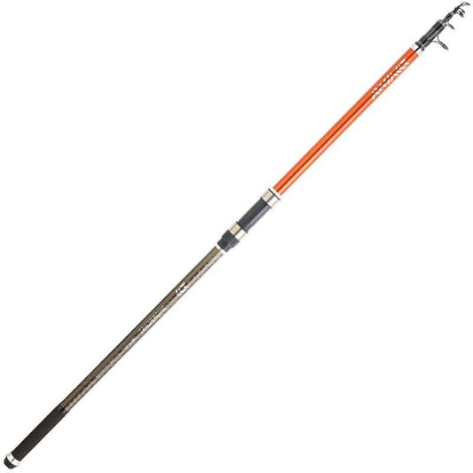 Canne Shorecast Surf 420 150 T - DAIWA, canne téléscopique pour la pêche en mer, idéale pour la pêche des sparidés.