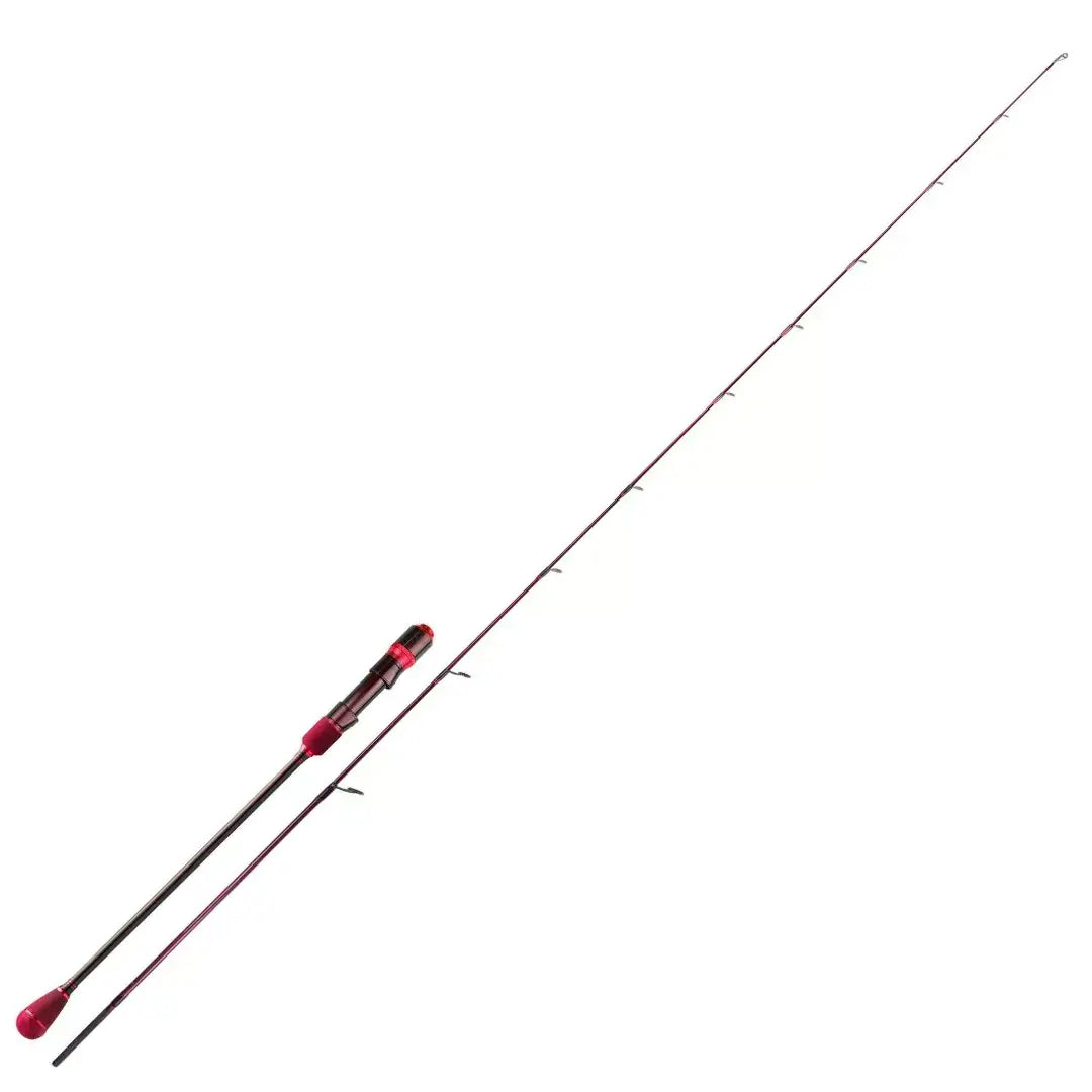 Canne SLOW JIG Williamson Solid Carbon modèle Spining Rouge 200gr pour matériel de pêche en mer.