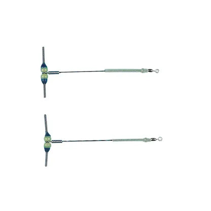 Clipots à Sertir 10cm/6cm - FLASHMER, accessoire de pêche en mer pour montage rapide et facile, disponible en 6 CM.