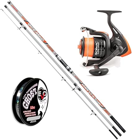 Combo Surfcasting Trabucco Oceanic Master 4.20m 250gr + Moulinet