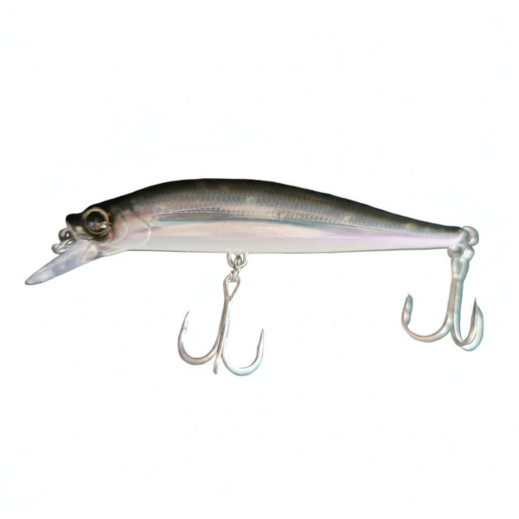Dizzy minnow 90 HS - FLASHMER naturel, matériel de pêche en mer pour des lancers exceptionnels en Méditerranée.