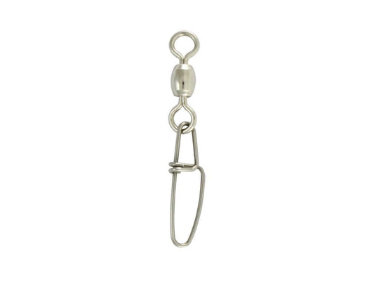 Émerillons à Agrafe BERKLEY - Boucles et Attache Inox en acier inoxydable, résistant à la corrosion pour matériel de pêche en mer.