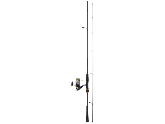 Combo Daiwa Crest Tsuki JB 4 X - 2.13m 10-35g Mer