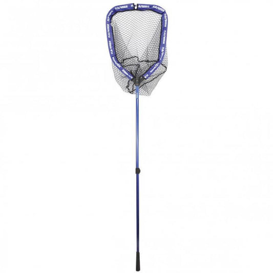 Épuisette Pliable Folder 70x80 - FLASHMER, matériel de pêche en mer, design compact et robuste.