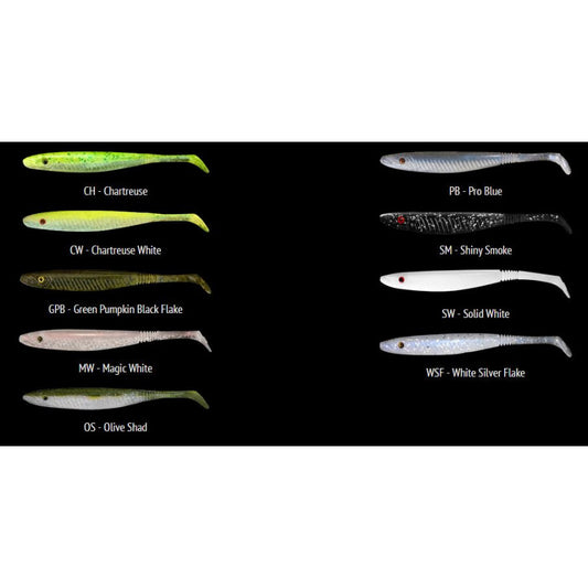 Fishus Espetit Soft Shad 12cm - Leurre Souple Polyvalent