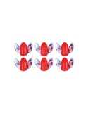 Perle flottante Ailettes Réfléchissantes Surfcasting 7x13mm- AKAMI