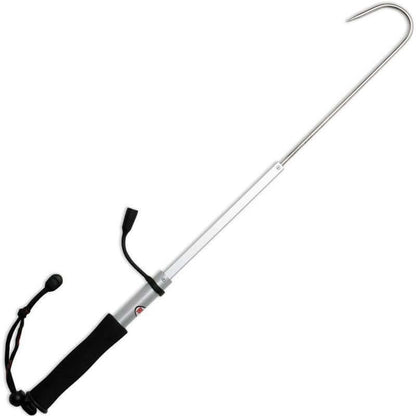Gaffe Telescopique rapala en aluminium, légère et pratique pour la pêche en mer.