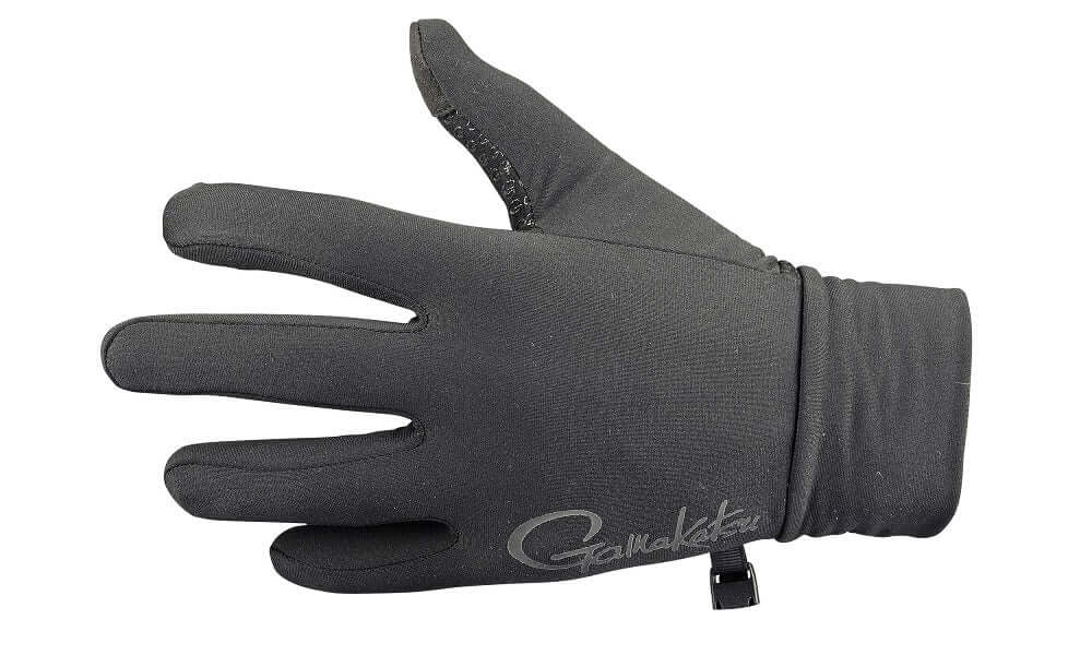Gant GAMAKATSU -Gloves Screen Touch, gants de pêche en mer pratiques pour écran tactile, confort thermique et respirabilité.
