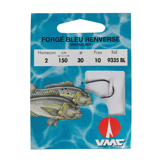 Hameçon monté Forgé Renversé Bleu Ragot - Mer