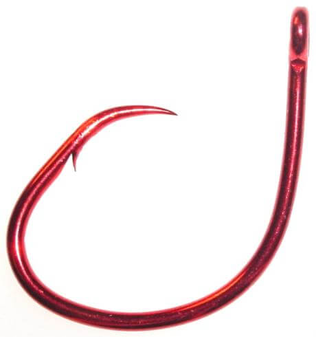 Hameçons Daiichi Série Z D18Z – D73Z – D74Z – D75Z modèle D75Z-10/0 en acier rouge pour pêche en mer, piquant extrême.