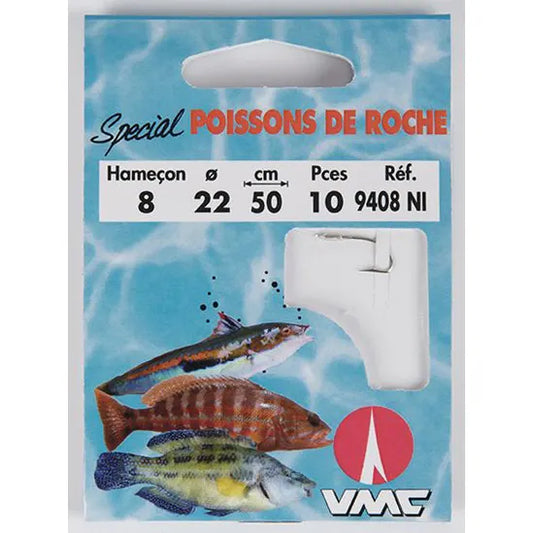 Hameçon Monté Spécial Poissons de Roche VMC 9408Ni