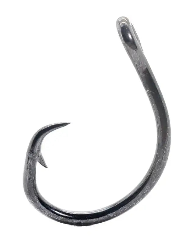 HAMTUNA CIRCLE 39950NP-BN - MUSTAD, hameçon de pêche en mer, design unique pour ferrage automatique.