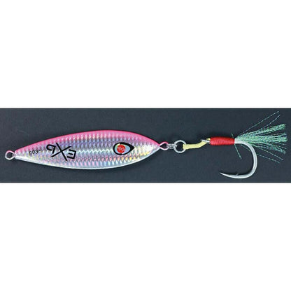Jig EXPLORER TACKLE Funa, matériel de pêche en mer, conçu pour le slow jigging avec dôme asymétrique.