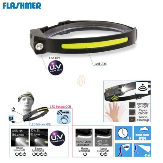 Lampe Front Egi Rechargeable UV