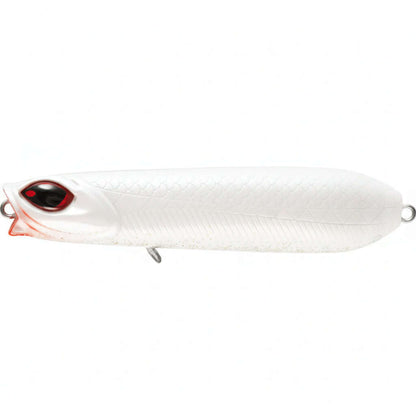 Leurre. Walk-X 80 Stickbait WTD - RAPTURE en blanc, conçu pour la pêche en mer, taille 80mm, très efficace pour la récupération WTD.