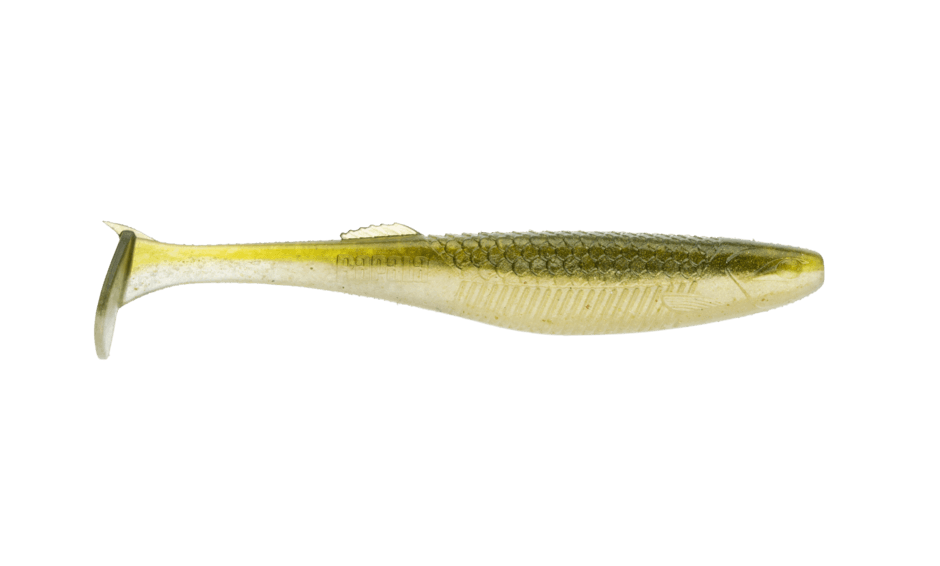 Leurre Souple Rapala Crushcity The Kickman, 12.5 cm AYU, pour la pêche en mer, action irrésistible et goût attractif.