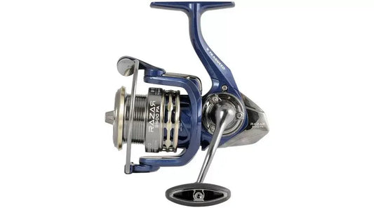 Moulinet Razar 4500 - TRABUCCO, matériel de pêche en mer, design moderne et performances élevées.