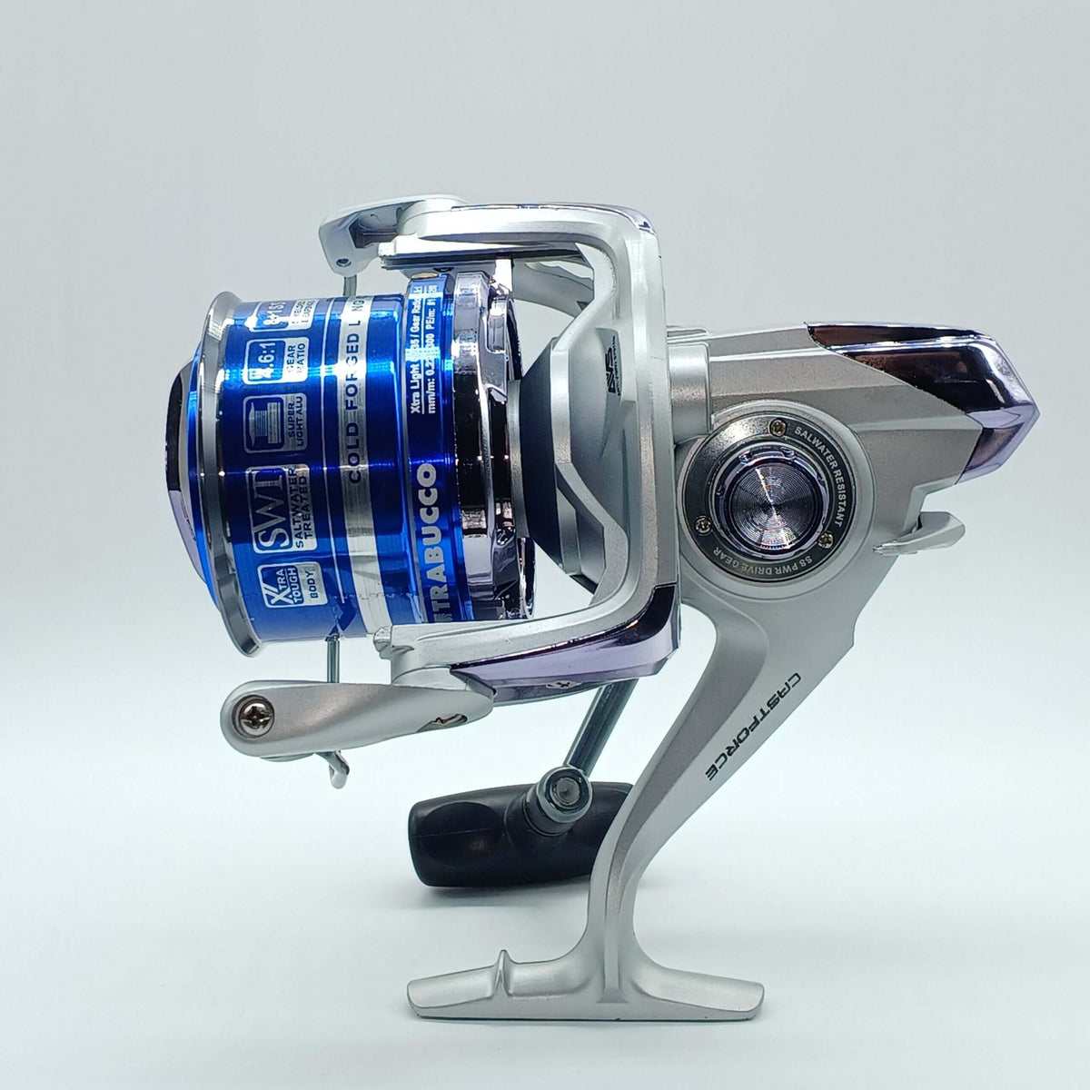 Moulinet Surfcasting TRABUCCO CASTFORCE XT BEACH 5500 avec design innovant et technologie avancée.