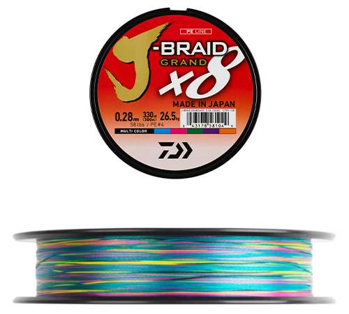 Tresse DAIWA J-Braid Grand x8