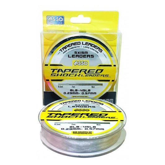 Tapered Shock Leader 5x15m -ASSO
